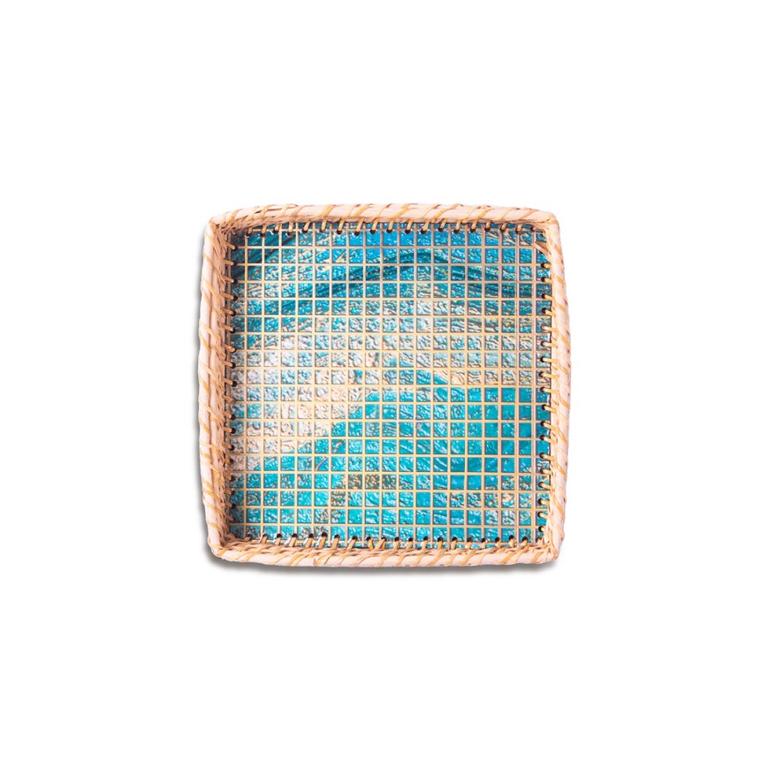 Hand Crafted Round Agate Tray