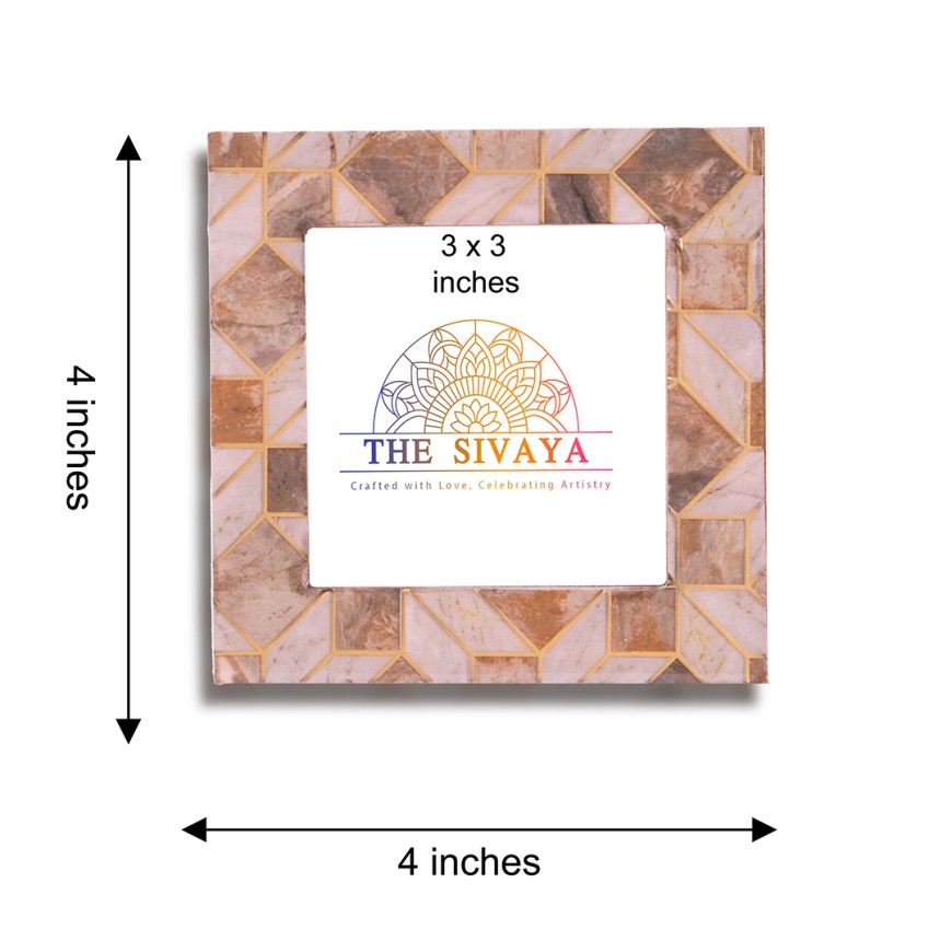 Hand Crafted Resin Décor Photo Frame