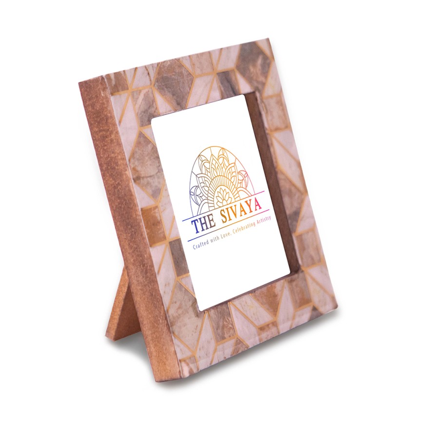 Hand Crafted Resin Décor Photo Frame