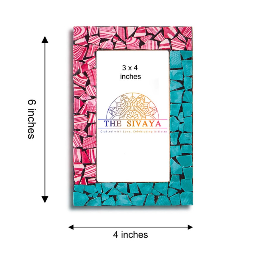 Hand Crafted Resin Décor Photo Frame