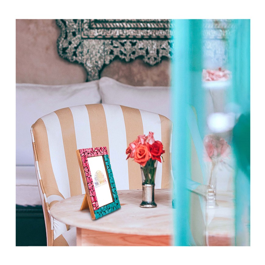 Hand Crafted Resin Décor Photo Frame