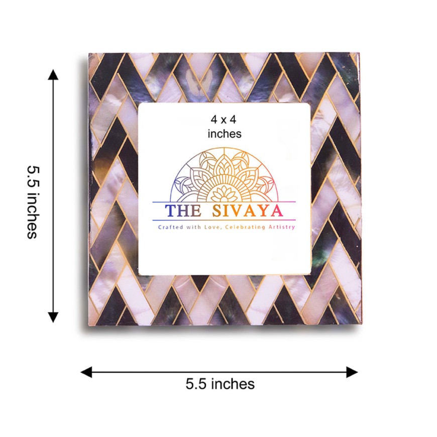 Hand Crafted Resin Décor Photo Frame