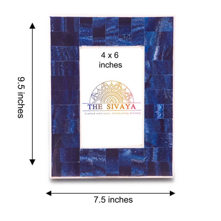 Hand Crafted Resin Décor Photo Frame